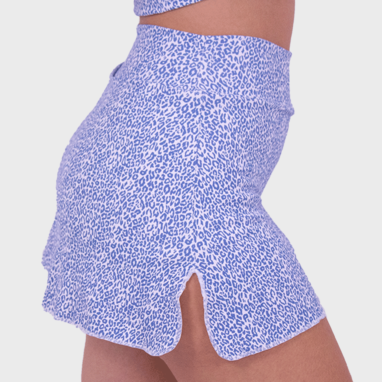 Falda de pádel Leopard Blue
