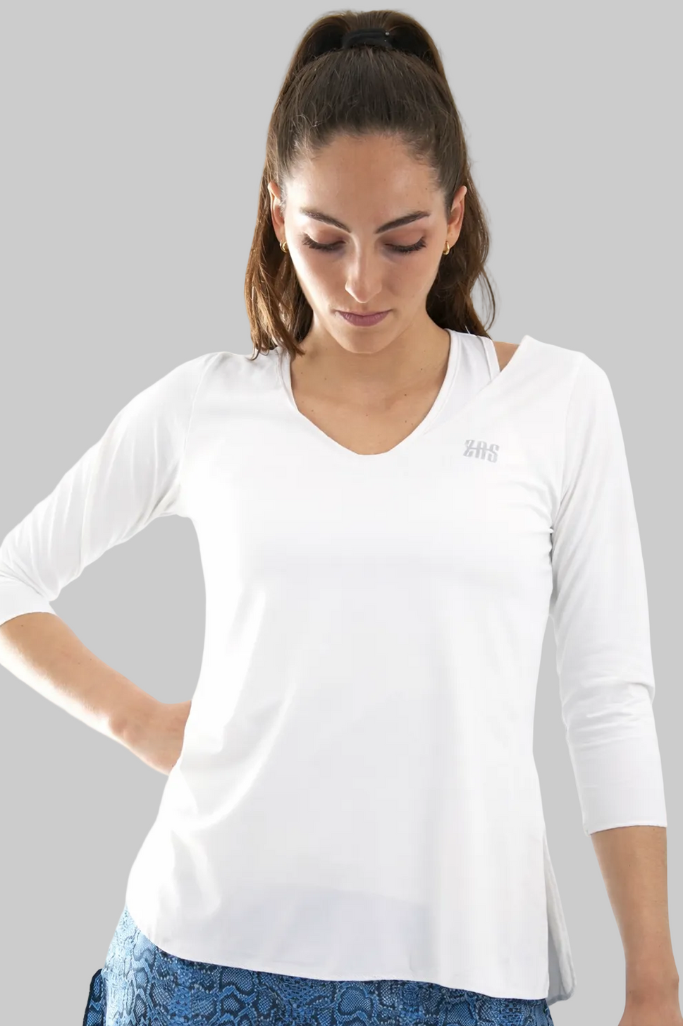 Camiseta de Pádel Tres Cuartos