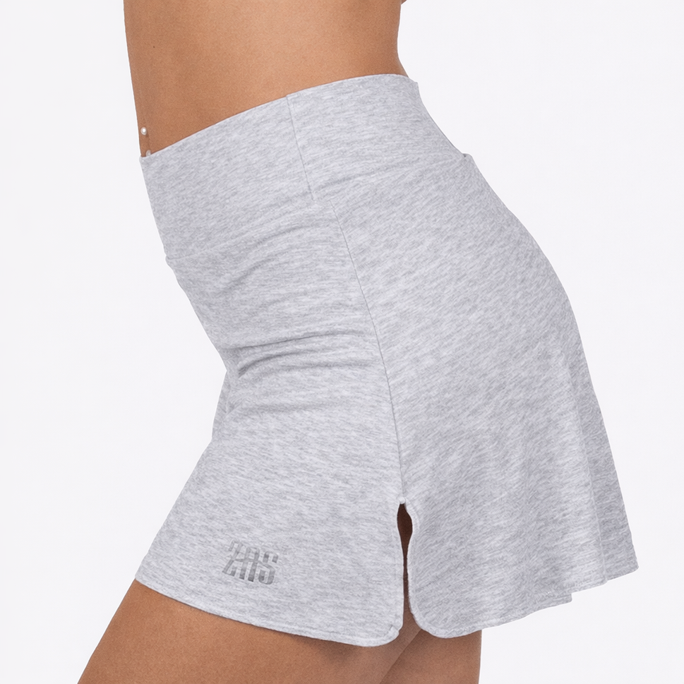 Falda de pádel mujer Prime Soft grey