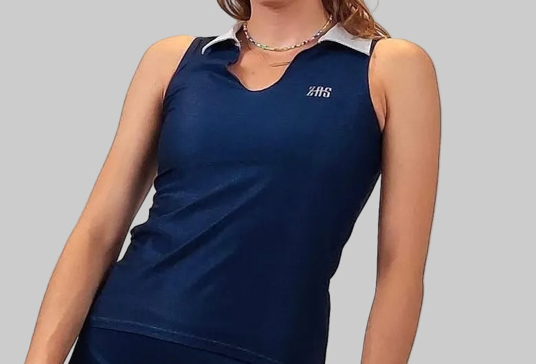 Polo de Pádel Navy Gold