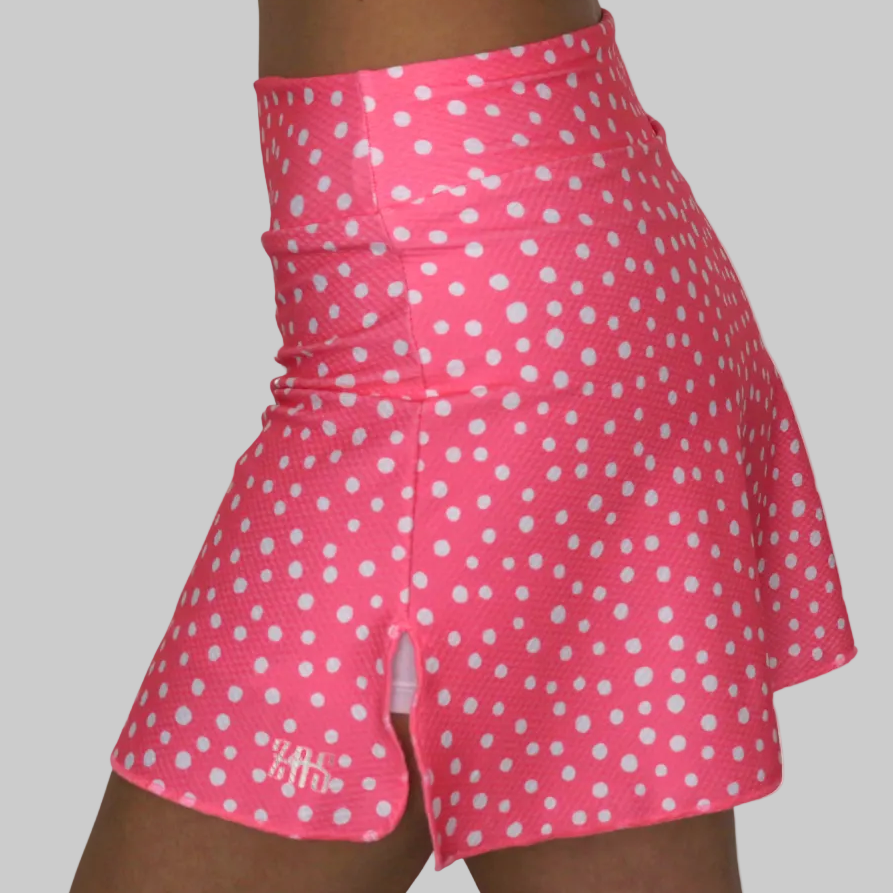 Falda de pádel topos fabricada hilo SEAQUAL yarn, zas