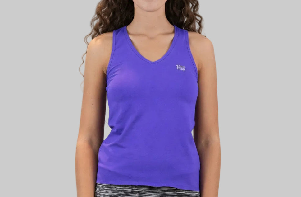 Top técnico Stay Your Color ZASPúrpura / XS