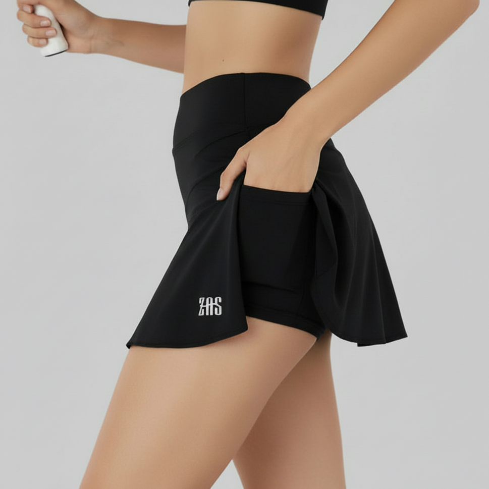 Falda de Pádel Swing Negra