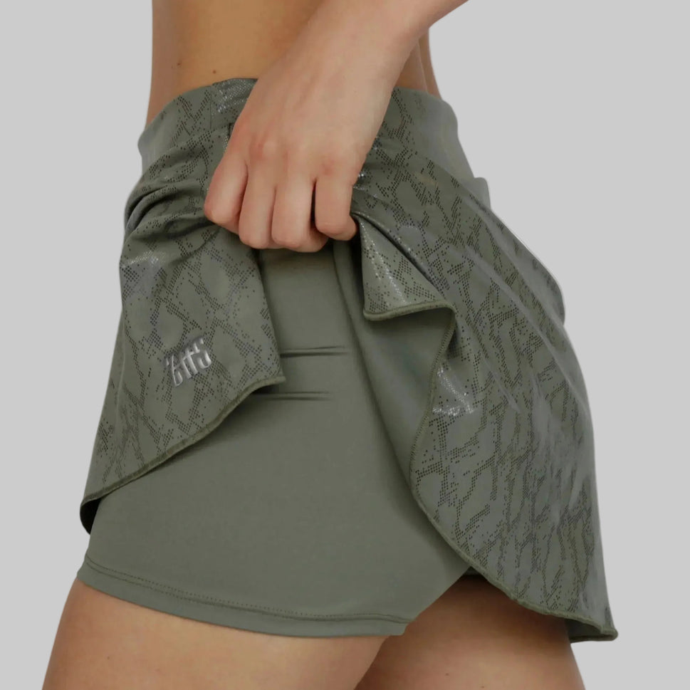 Falda de pádel Prime Kaki Snake