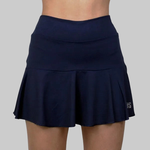 Falda de pádel con vuelo. Diseño cómodo, elástico y fabricado en Barcelona. Zas