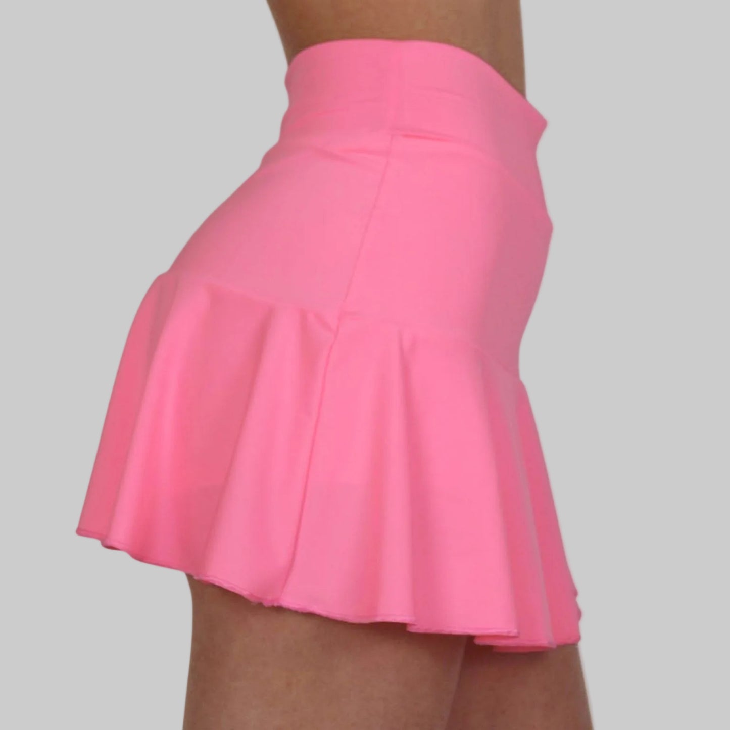 Falda de pádel femenina fabricada con tejido técnico