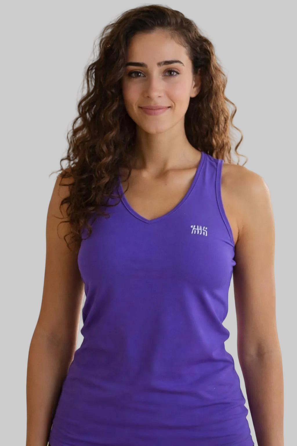 Camiseta de pádel femenino color lila zas.