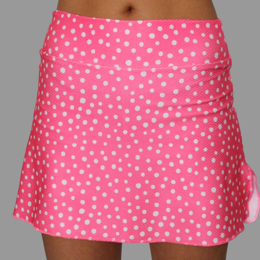 Falda para jugar a pádel femenina de topos ecológica y económica zas