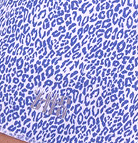 Falda de pádel Leopard Blue