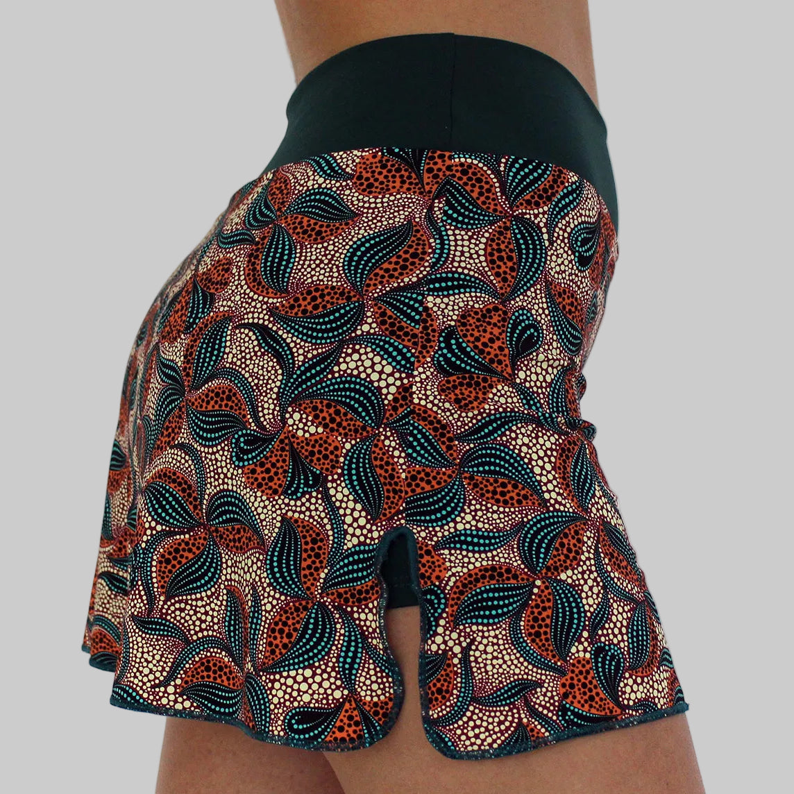 Falda de pádel para mujer estilo vintage estampado con tela ecológica y técnica 