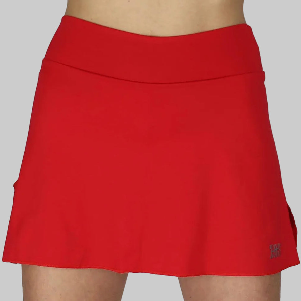 Falda de Pádel ZAS Prime – Tejido Técnico LisoXS / Rojo