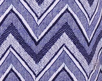 detalle del tejido de la falda de pádel misson blue de zas