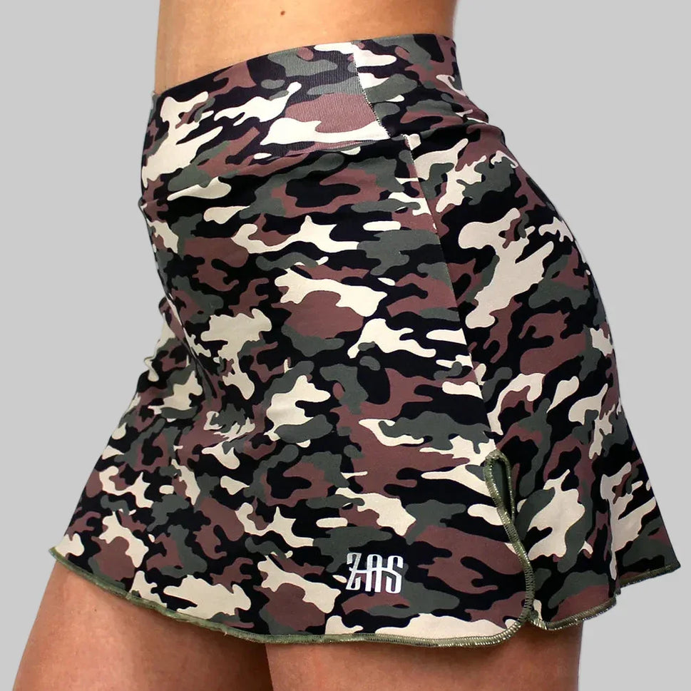 Falda de pádel camuflajeL