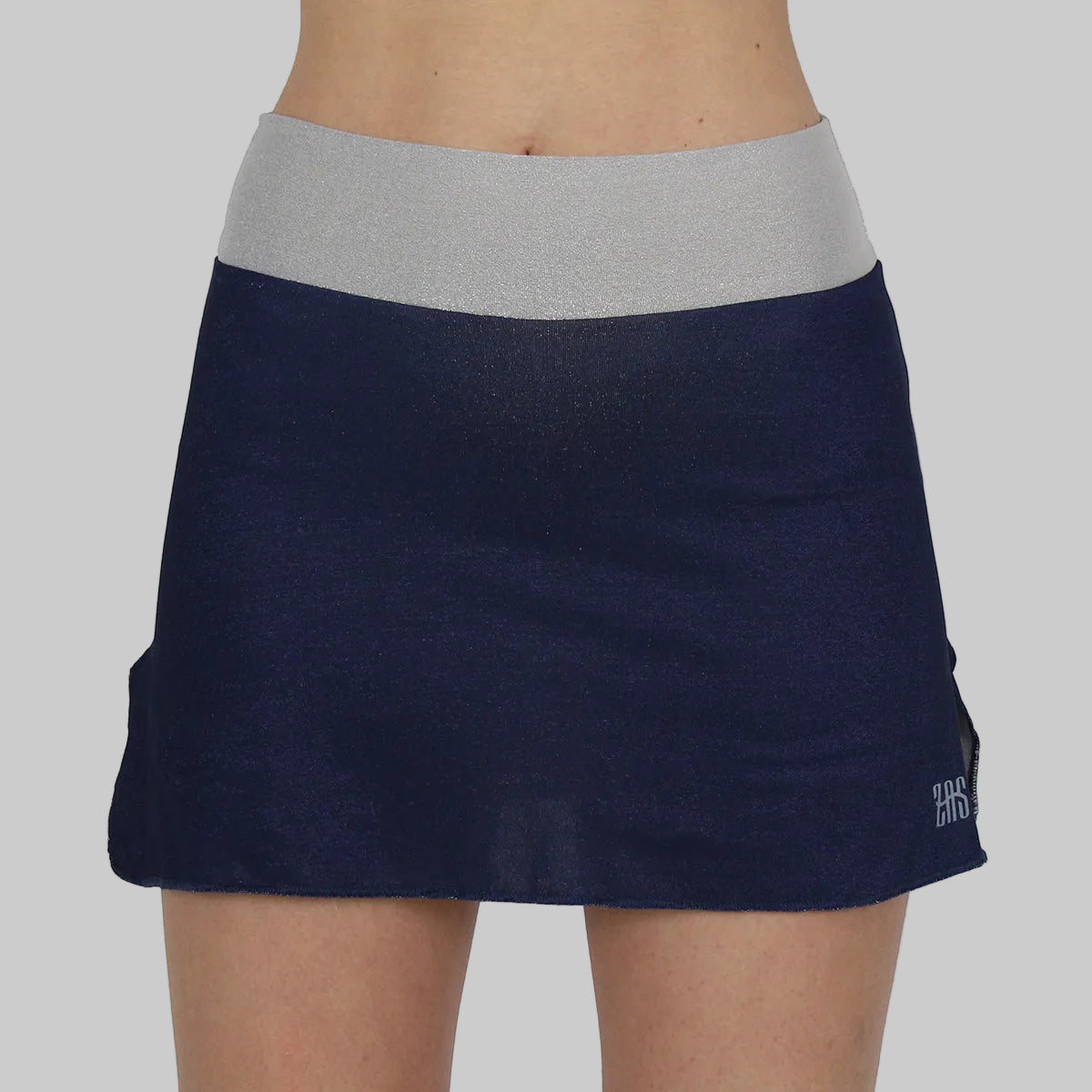 Falda de pádel femenina exclusiva azul marino de zas 