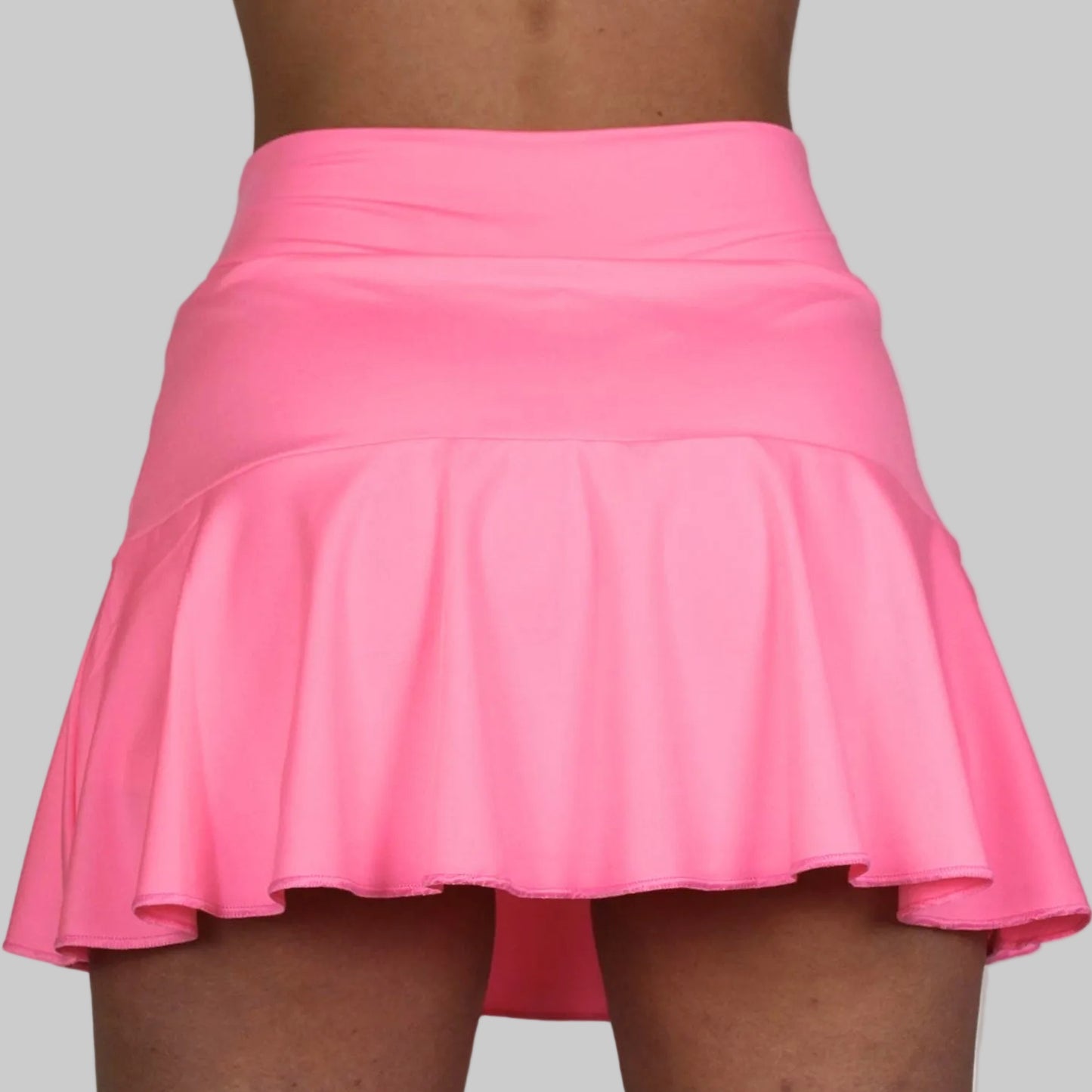 Falda de pádel color rosa flúor
